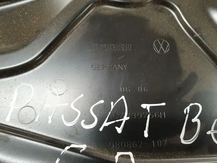 Volkswagen PASSAT B6 (2005 - 2010) 3C4839756H Стеклоподъемник передней двери (комплект) — фото 2