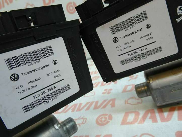 Volkswagen Touareg I (2002 - 2010)  7L0959795A Механизм подъема окон задней двери
