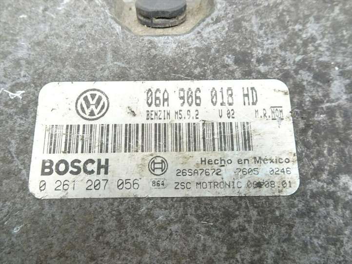 Volkswagen  New Beetle (1997 - 2005)  06A906018HD Блок управления двигателя