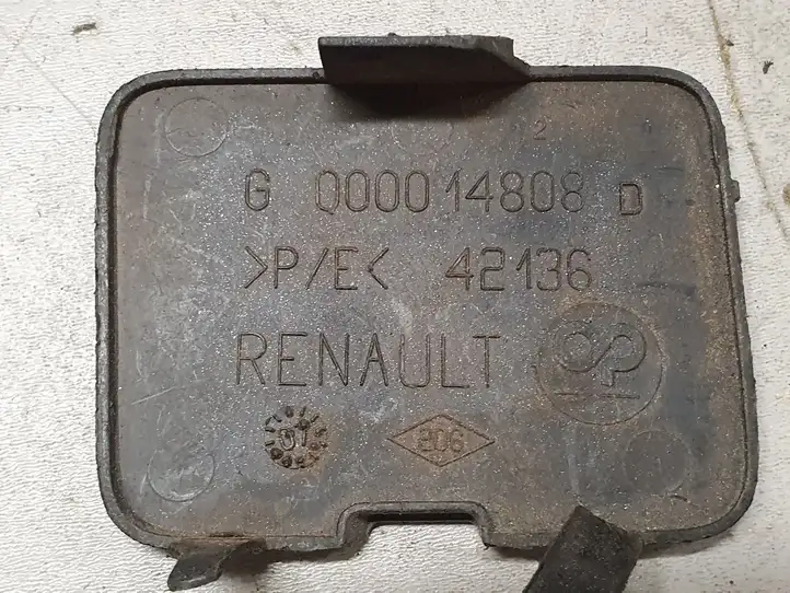 Renault Laguna II (2001 - 2005) G000014808 Заглушка буксировочной петли бампера — фото 2