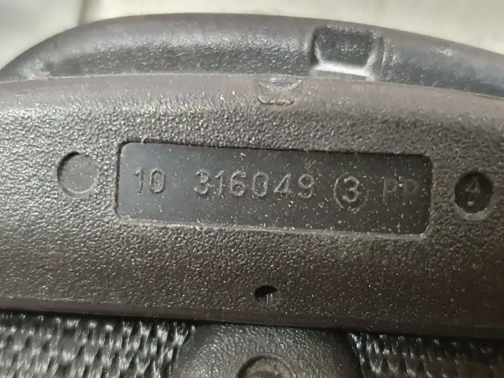 Opel Vectra C (2005 - 2009) 10316049 Задний ремень безопасности — фото 2