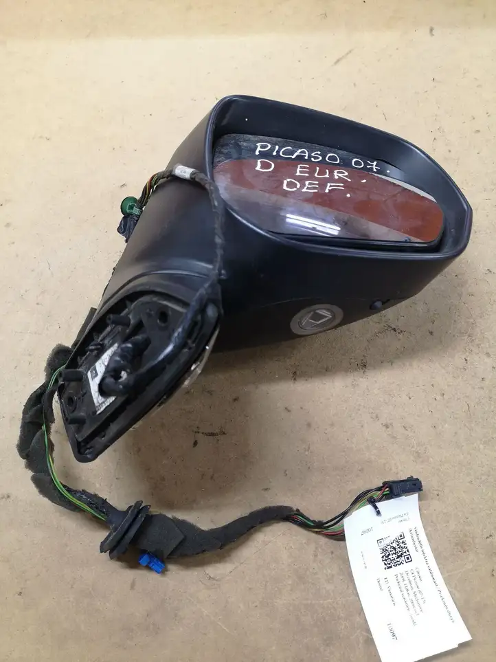 Citroen C4 I Picasso (2006 - 2013) 024375 Боковое зеркало с электроприводом — фото 1