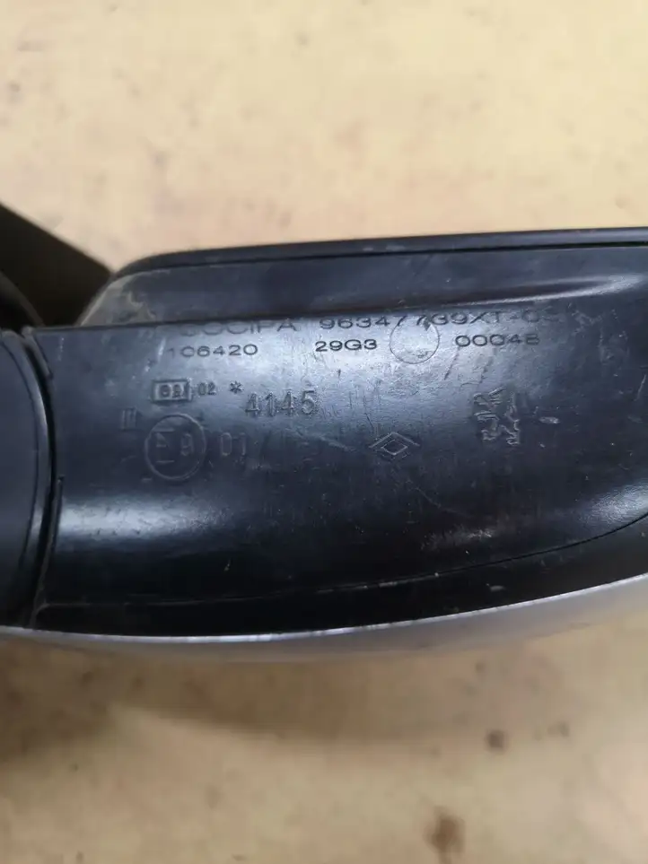 Peugeot 307 CC (2001 - 2005) 96347739XT Боковое зеркало с электроприводом — фото 4