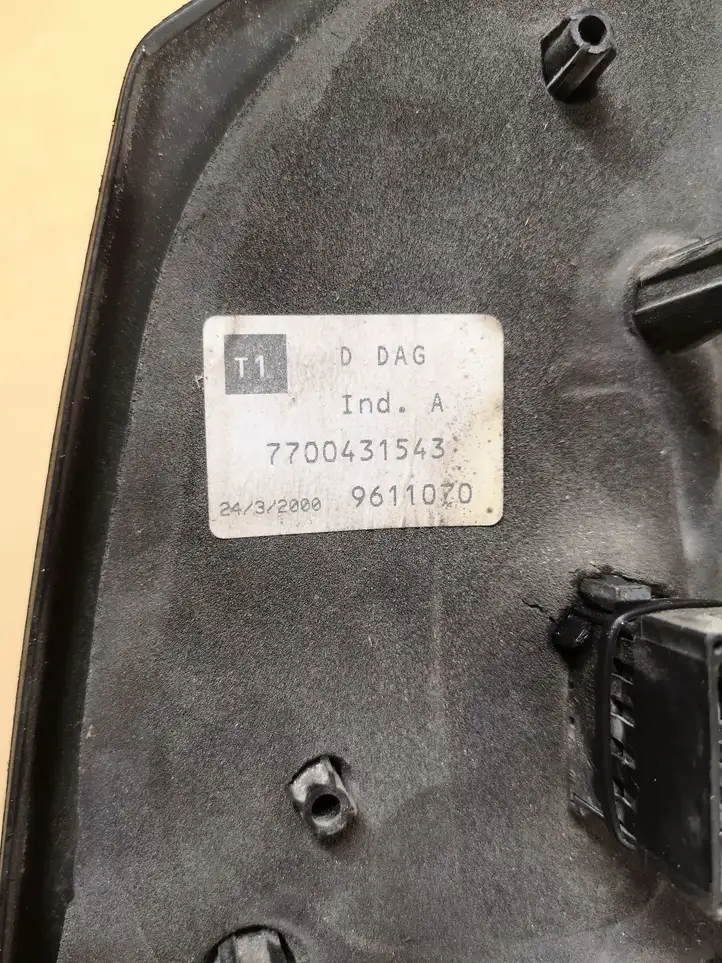 Renault Scenic I (1996 - 2003) 7700431543 Боковое зеркало с электроприводом — фото 4