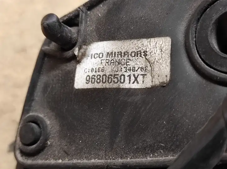 Peugeot 207 (2006 - 2009) 96806501XT Боковое зеркало с электроприводом — фото 2