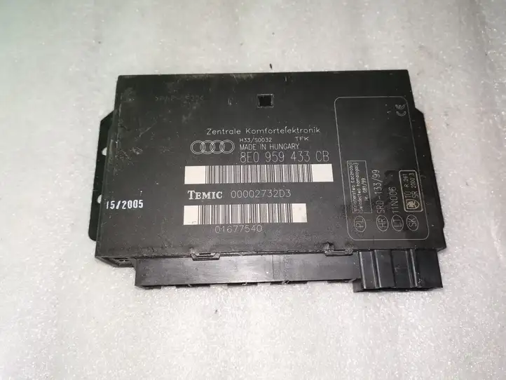 Audi A4 S4 B7 8E 8H (2004 - 2009) 8E0959433CB Модуль комфорта — фото 1