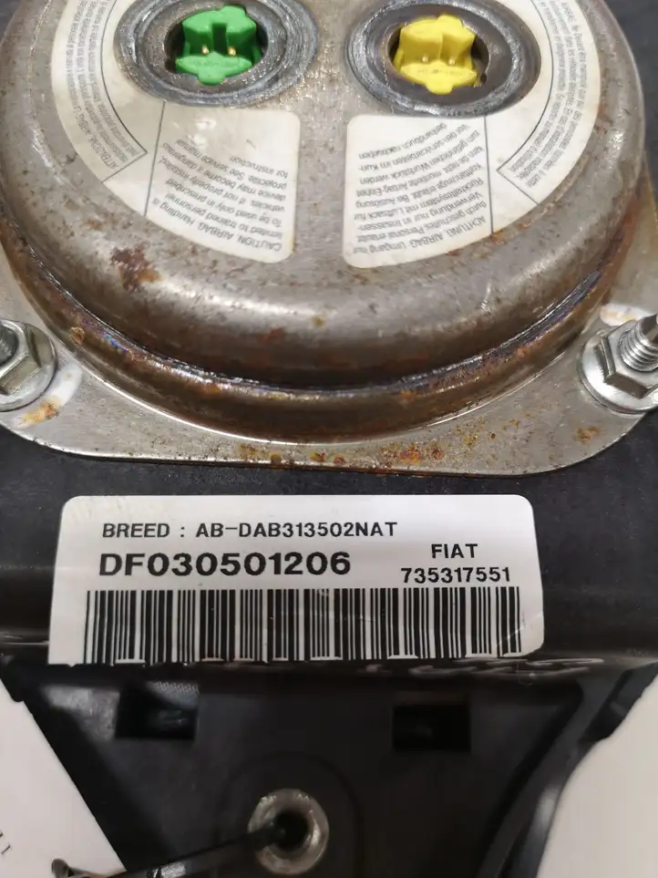 Fiat Stilo (2001 - 2010) 735317551 Подушка безопасности руля — фото 3