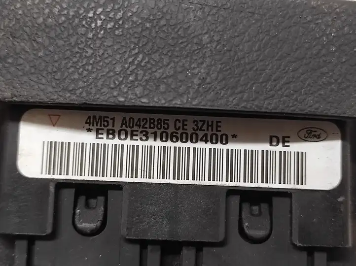 Ford Focus (2005 - 2008) 4M51A042B85CE Подушка безопасности руля — фото 3