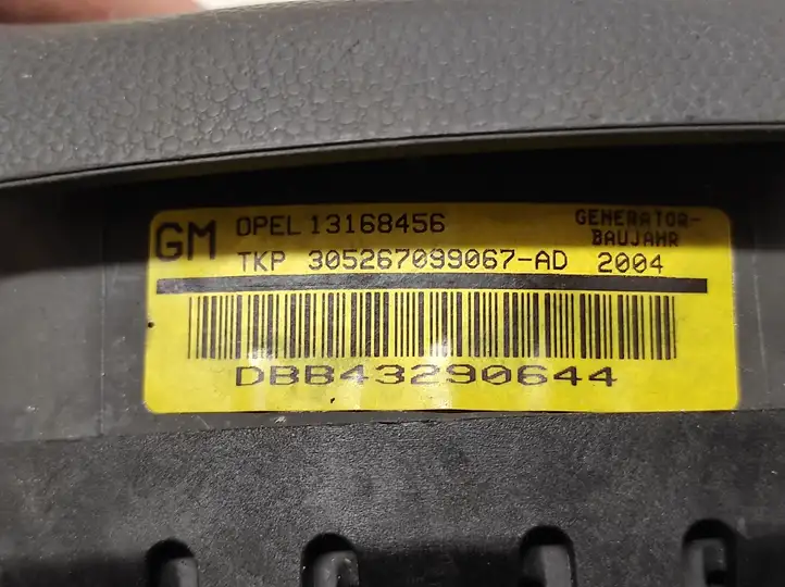 Opel Astra H (2004 - 2009) 13168456 Подушка безопасности руля — фото 4