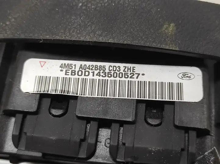 Ford Focus (2005 - 2008) 4M51A042B85CD Подушка безопасности руля — фото 5