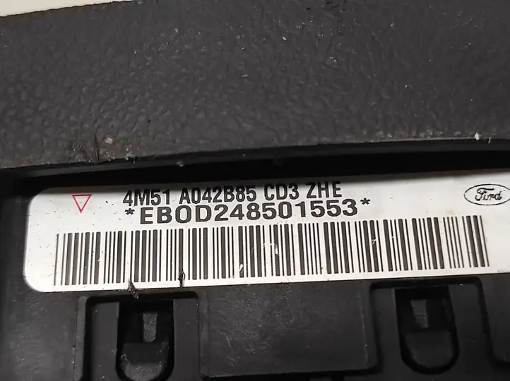 Ford Focus (2005 - 2008) 4M51A042B85CD Подушка безопасности руля — фото 4
