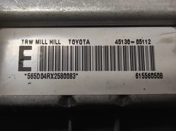 Toyota Avensis T250 (2003 - 2006) 4513005112 Подушка безопасности руля — фото 4