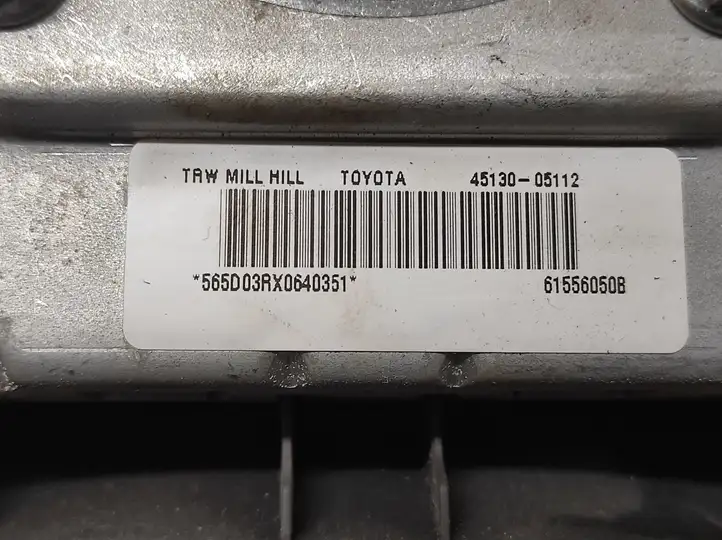 Toyota Avensis T250 (2003 - 2006) 4513005112 Подушка безопасности руля — фото 3
