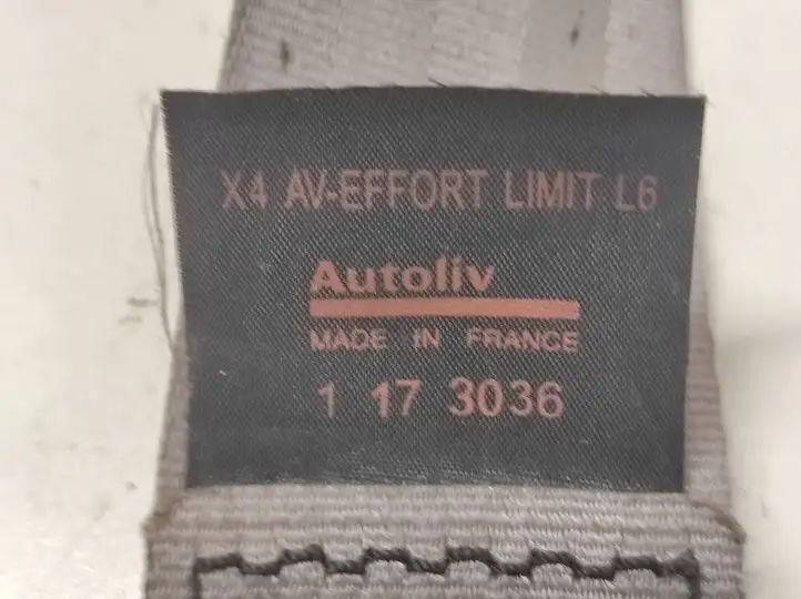 Citroen C5 (2001 - 2004) 96371870GW Передний ремень безопасности — фото 7