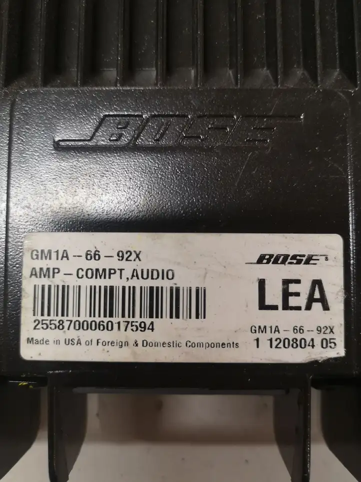 Mazda 6 (2005 - 2007) GM1A6692X Усилитель звука — фото 4