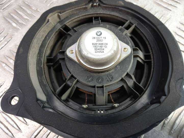 BMW X1 F48 F49 (2015 - 2022)  9281896 Громкоговоритель (громкоговорители) в задних дверях