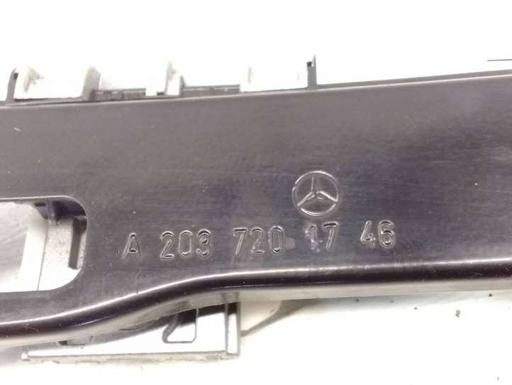 Mercedes-Benz C W203 (2000 - 2007)  A2037201746 Передний комплект электрического механизма для подъема окна