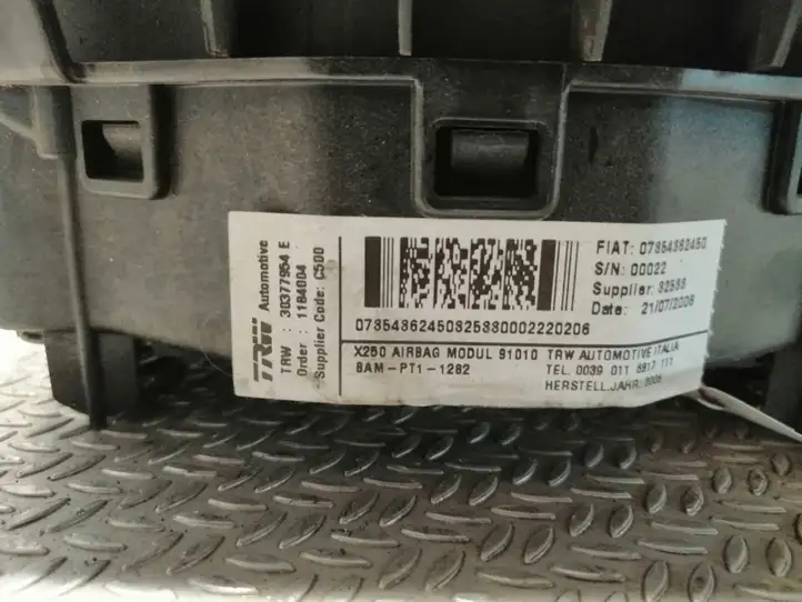 Citroen Jumper (2007 - 2013) 07354362450 Подушка безопасности руля — фото 4