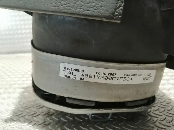 Volkswagen Caddy (2004 - 2010) 2K0880201F Подушка безопасности руля — фото 2