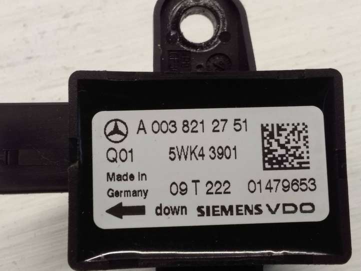 Mercedes-Benz ML W164 (2005 - 2011)  A0038212751 Датчик удара надувных подушек