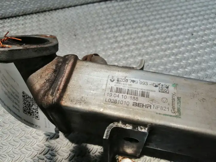 Renault Trafic II (X83) (2002 - 2014) 8200719993D Охладитель клапана EGR — фото 3