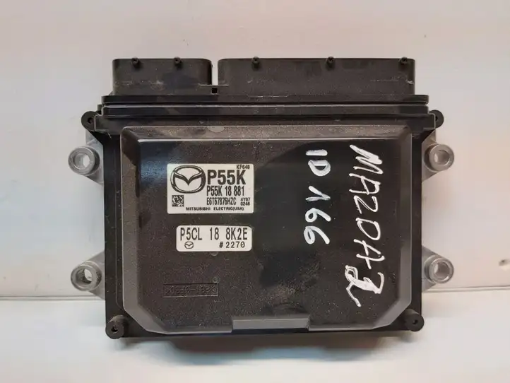 Mazda 2 (2014 - 2019) P55K18881 Блок управления двигателем (ECU) — фото 1