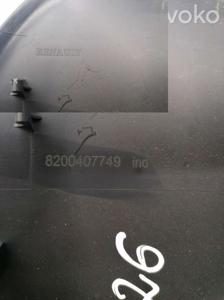 Renault Clio III (2005 - 2012)  8200407749 Отделка приборного щитка
