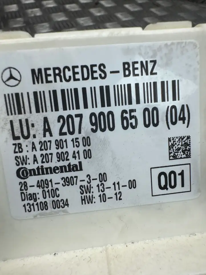 Mercedes-Benz E A207 (2010 - 2017) A2079006500 Блок управления крышей (кабриолет) — фото 3