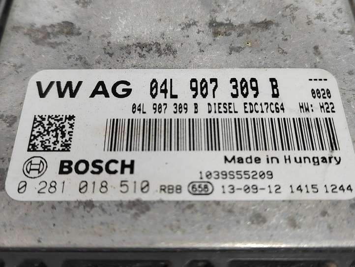 Volkswagen Golf VII (2013 - 2019)  04L907309B Блок управления двигателя