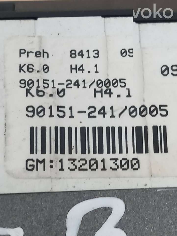 Opel Zafira (2006 - 2008)  8413 Блок управления кондиционера воздуха / климата/ печки (в салоне)