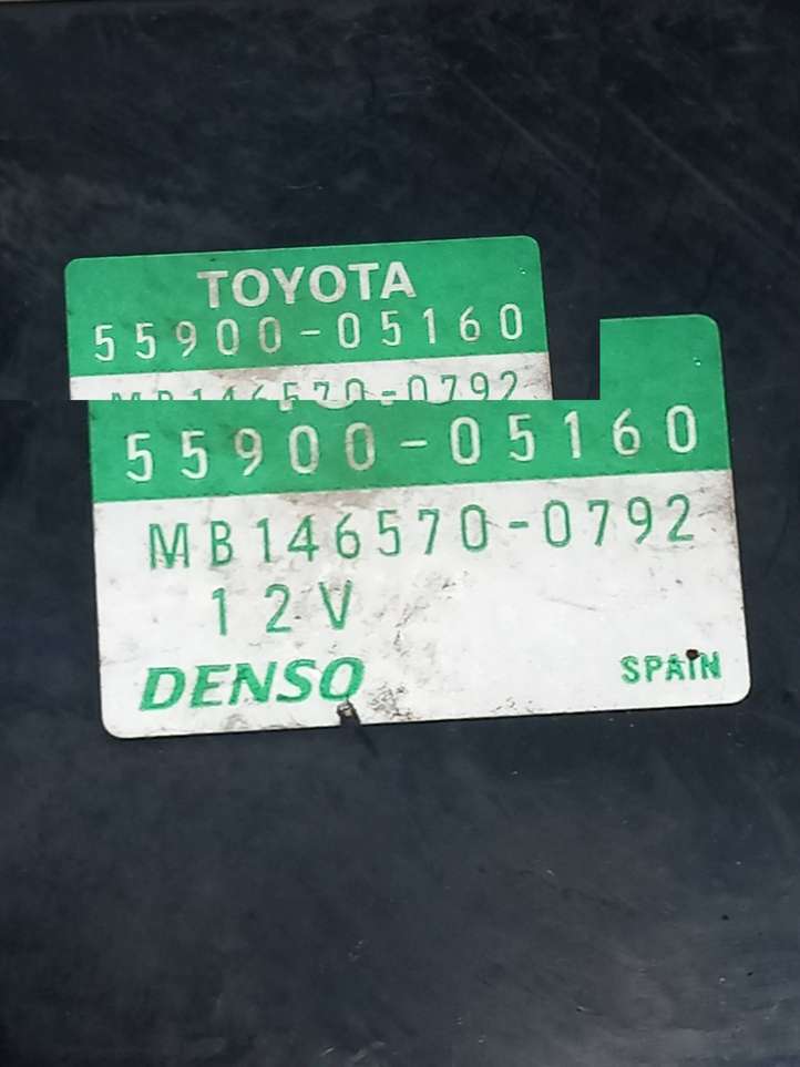 Toyota Avensis T250 (2003 - 2006)  5590005160 Блок управления кондиционера воздуха / климата/ печки (в салоне)