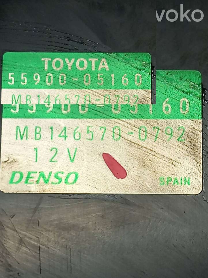 Toyota Avensis T250 (2003 - 2006)  4599005160 Блок управления кондиционера воздуха / климата/ печки (в салоне)