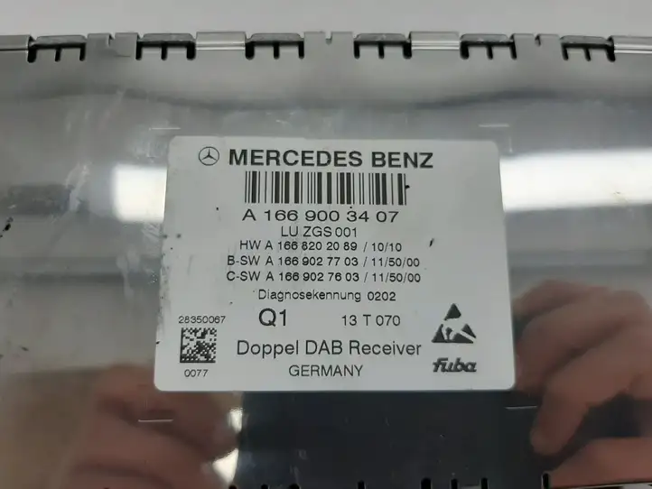 Mercedes-Benz E W212 (2009 - 2016) A1669003407 Блок Hi-Fi аудиосистемы — фото 2