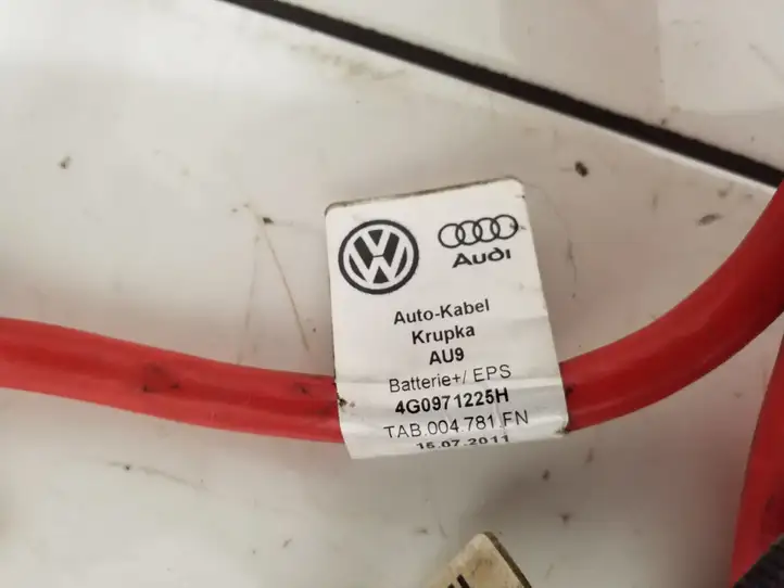 Audi A6 C7 (2011 - 2014) 4G1971111C Плюсовой провод аккумулятора — фото 6