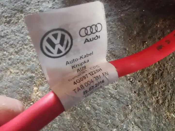 Audi A6 C7 (2014 - 2018) 4G1971111C Плюсовой провод аккумулятора — фото 4