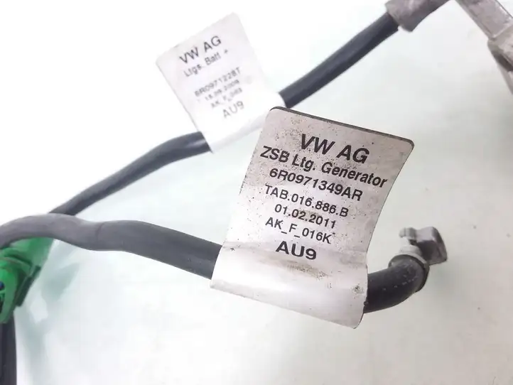 Audi A1 (2010 - 2014) 6R0971228T Плюсовой провод аккумулятора — фото 4