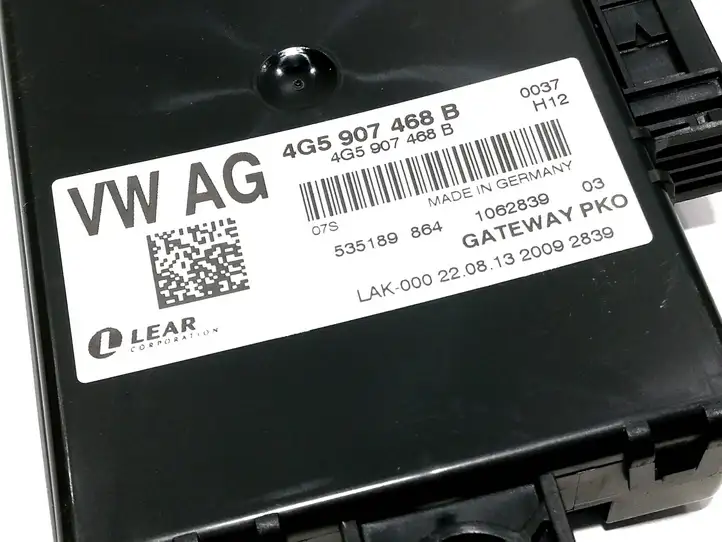 Audi A6 Allroad C7 (2012 - 2014) 4G5907468B Модуль Gateway — фото 2