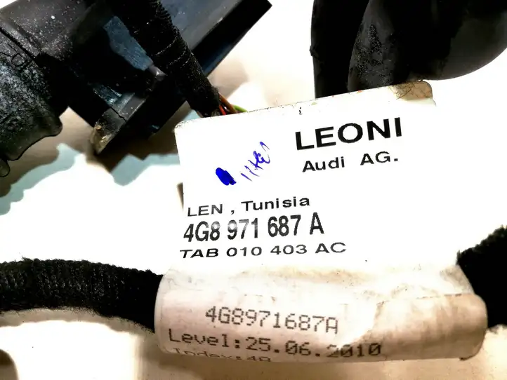 Audi A7 S7 4G (2010 - 2014) 4G8971687A Проводка задней двери — фото 2