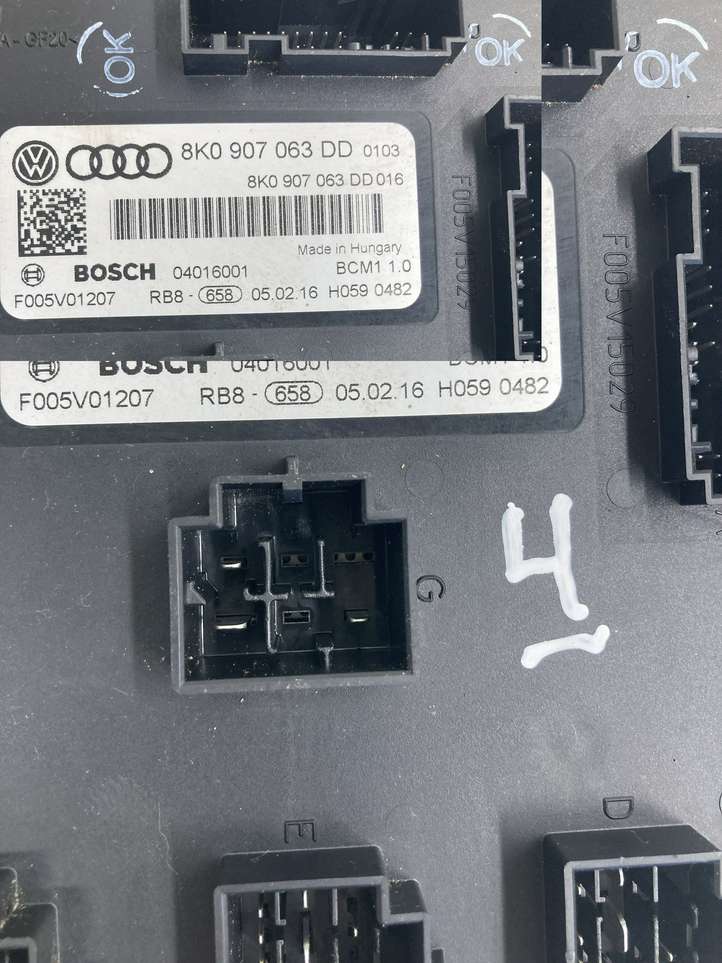 Audi A5 (2011 - 2016)  8K0907063DD Mодуль kомфортa