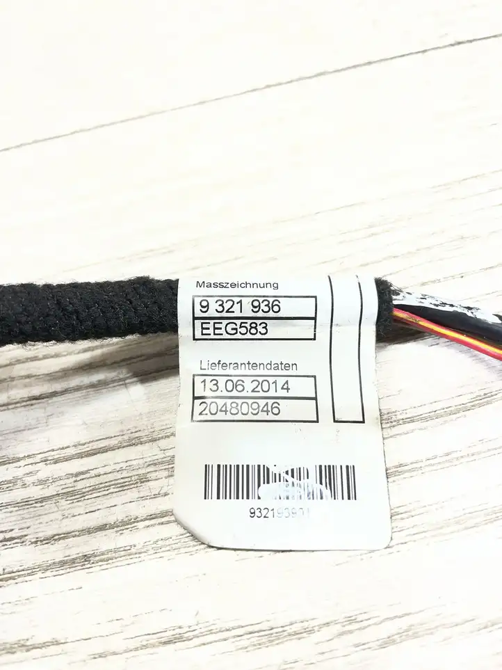 BMW 3 F30 F35 F31 (2012 - 2018) 9321936 Проводка аудиосистемы — фото 7
