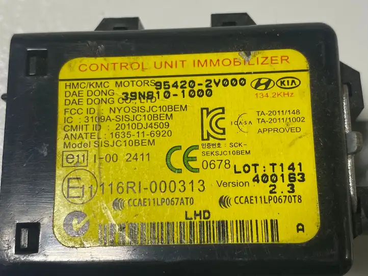 Kia Ceed (2012 - 2015) 954202V000 Блок иммобилайзера — фото 3