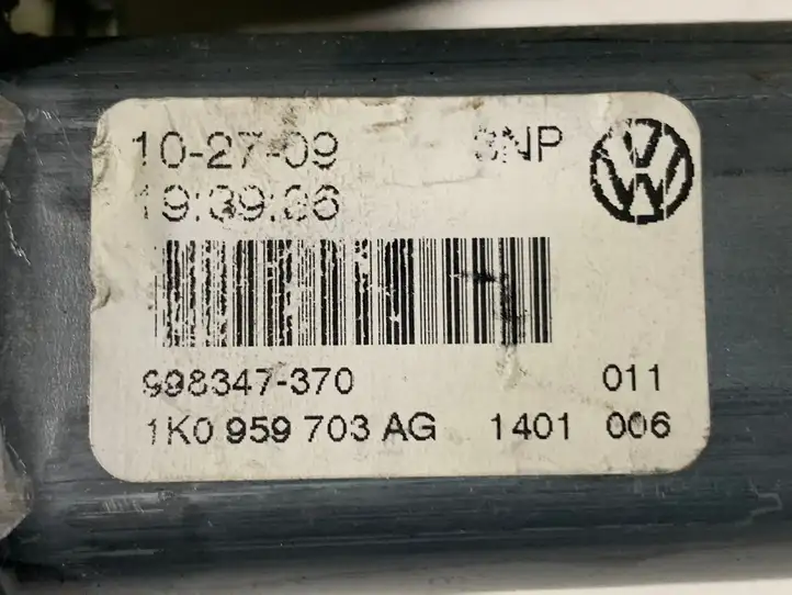 Volkswagen Golf VI (2009 - 2013) 1K0959703AG Стеклоподъемник задней двери — фото 3