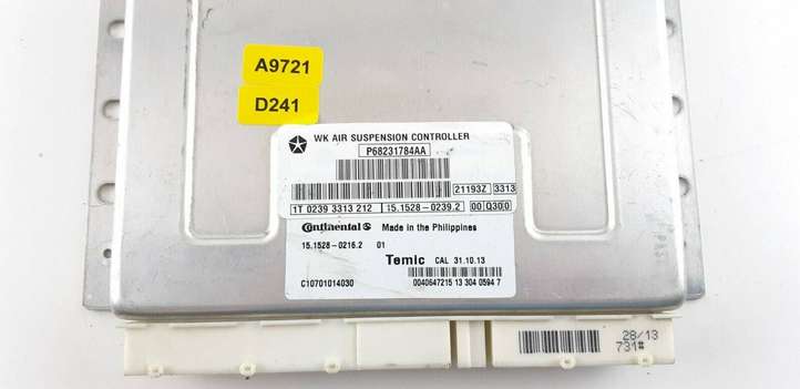 Jeep Grand Cherokee (2010 - 2021)  68231784AA Блок управления подвески