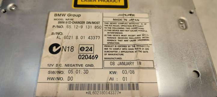 BMW 5 E60 E61 (2004 - 2010)  9131850 CD/DVD чейнджер