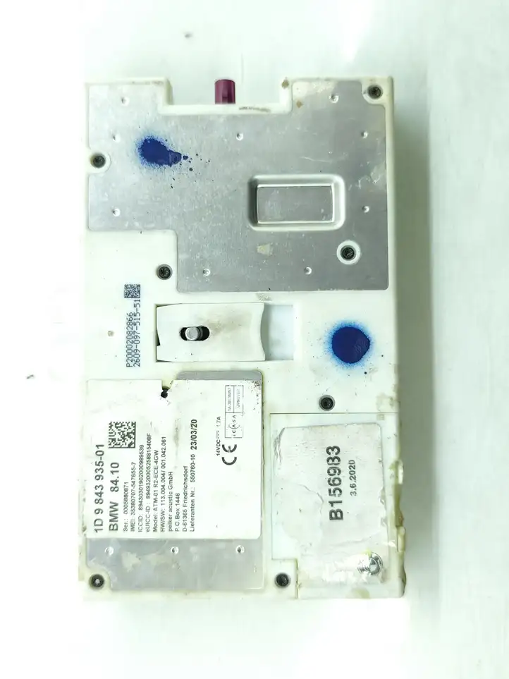 BMW 5 F10 F11 (2009 - 2016) 9843935 Блок GSM — фото 4