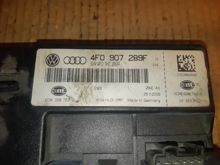 Audi A6 S6 C6 4F (2004 - 2008) 4F0907289F Модуль комфорта — фото 2