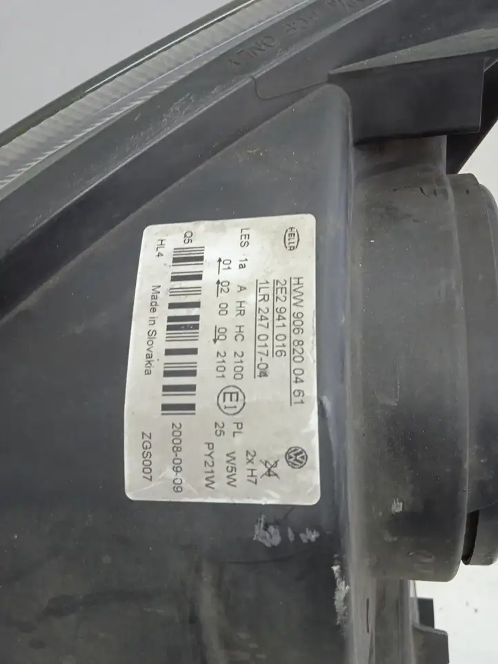 Volkswagen Crafter (2006 - 2016) 24761600R Передняя фара — фото 4