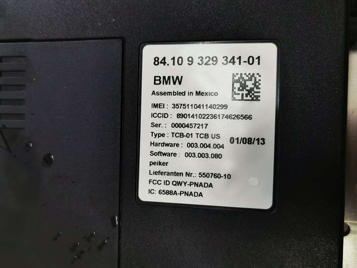 BMW 5 F10 F11 (2009 - 2016)  9329341 Антенна Bluetooth