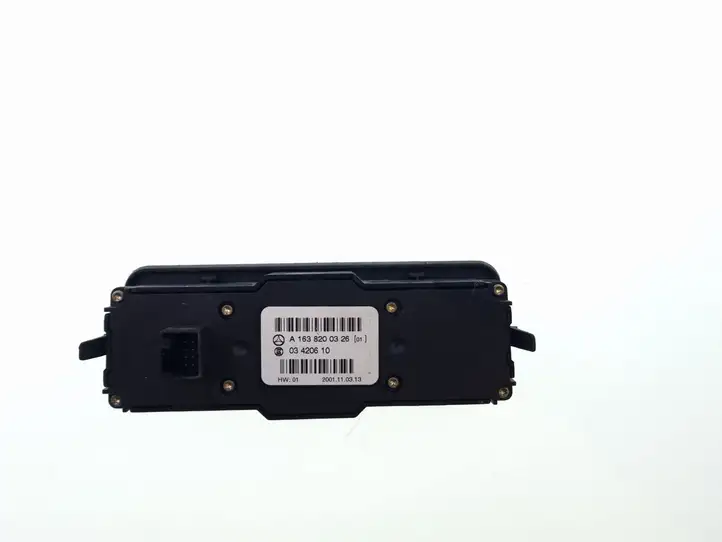 Mercedes-Benz ML W163 (1997 - 2005) A1638200326 Блок кнопок стеклоподъемников — фото 2