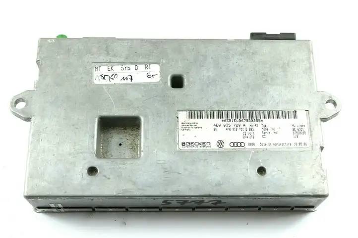 Audi A8 S8 D3 4E (2005 - 2007) 4E0035729A Контроллер мультимедийной системы — фото 1